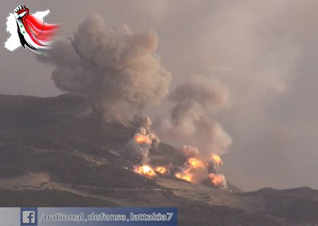 Russian hellfire for terrorists in Syria (video)